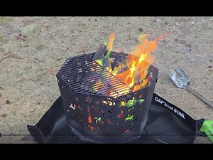 焚火ARTFIRE 虹色の炎🔥Naturehike 焚き火台 Campfire Healing at Otomegawa #キャンプ