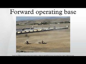 Forward operating base