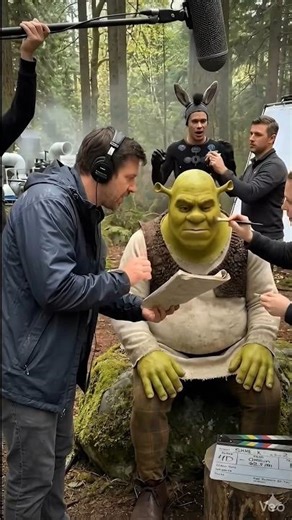 “Shrek 2 like you’ve never seen it before 🟢” #BTSUnfiltered #Shrek2 #ShrekBTS