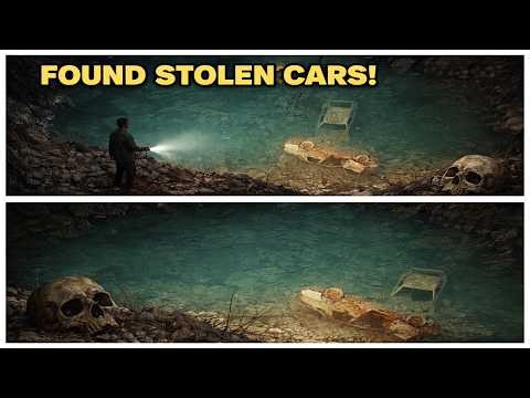 Finding Stolen Abandoned Cars In A Quarry Left For 40 years!!