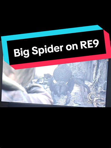 Worse nightmare fighting this on Re9 😱#nightmare #spider #re9