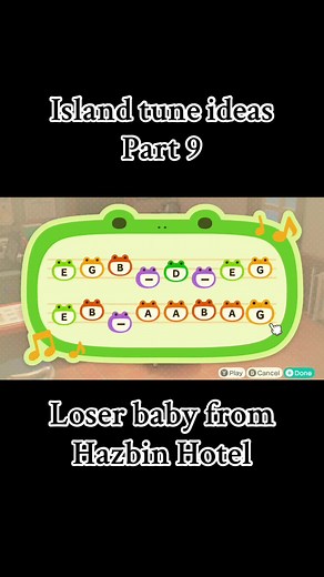 Hazbin Hotel Animal Crossing Island Tune Ideas