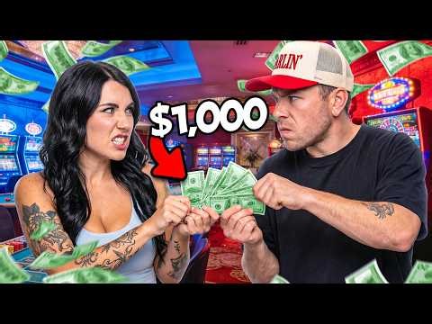 INSANE $1,000 Winner Takes ALL Challenge! (VS. MY HUSBAND)
