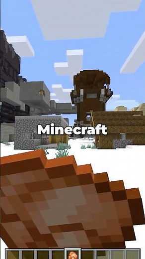 Minecraft, But Eating Spawns Random Structures...