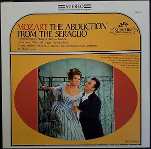 Mozart, Chorus Of The Vienna State Opera, Vienna Philharmonic Orchestra, Josef Krips - The Abduction From The Seraglio
