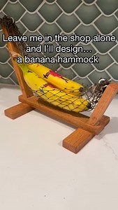 Comment BANANA for the free banana hammock plans! It’s day 9 of my Simple DIY Gift Ideas series and I’m getting a little kooky. I have been wanting to make this for so long but it never had the right time. But it makes the perfect funny gift for a friend. Go build it this weekend! - #woodworking #diywoodwork #woodworkingplans #bananahammock #banana | Self-Taught Woodworking