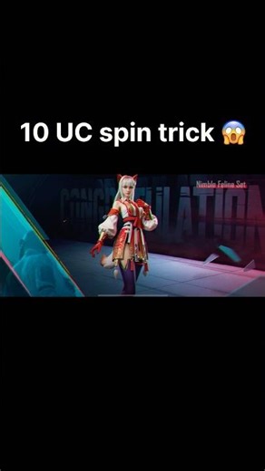 Only 10 uc spend 😱 #bgmi #viral