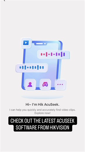 🔍 Check out the latest 2026 software update from Hikvision! AcuSeek is now here — and it’s seriously clever. Simply type in what you’re looking for, and the system instantly brings up matching footage. Faster searches, smarter security, and more efficient monitoring. Another great step forward in intelligent surveillance technology. #i4Security #Hikvision #AcuSeek #SecurityInnovation #CCTV