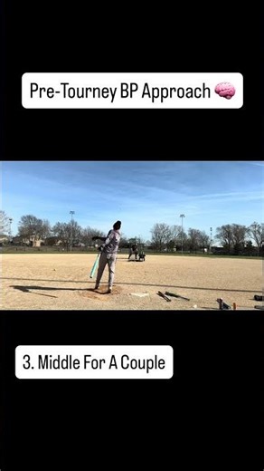 Pre-Tourney Bp Approach #slowpitchsoftball