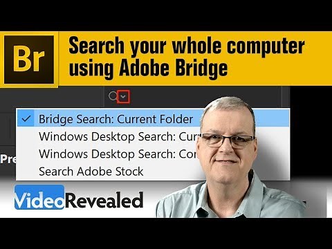 Search your whole computer using Adobe Bridge