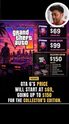 GTA VI Price REVEALED! 😱 Standard vs Collector's Edition