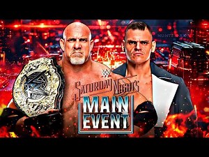 Gunther(c) vs Goldberg WWE SNME 2025 World Heavyweight Championship - FULL MATCH