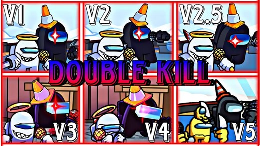 Friday Night Funkin' Vs Impostor || Double Kill All Versions OST (FNF OST)