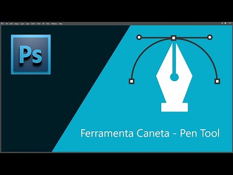 Ferramenta Caneta - (Pen Tool) - Como ativar seleção com demarcadores (Paths) | Photoshop