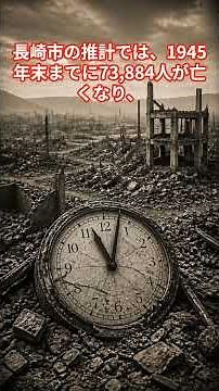 1945年8月9日、長崎で何が起きたのか #日本史#長崎原爆 #長崎 #原爆 #8月9日 #原爆の日 #平和学習 #戦争を語り継ぐ #歴史解説
