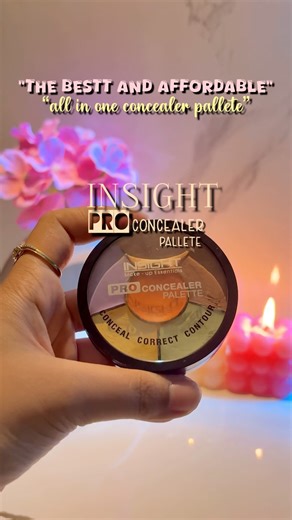 Best concealer palette that actually works for every india skin tone 🤎 Insight cosmetics 🫶🏻#ugc