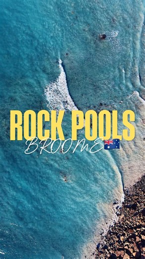 Rock Pools Broome in Western Australia.MP4 #urlaub #travel #beach