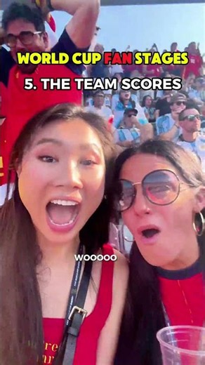 when you’re a fan at the FIFA WORLD CUP FINALS 🇪🇸🇦🇷🏆
