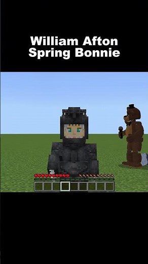 FNAF Movie Spring Bonnie in Minecraft #minecraft #addon #fnaf