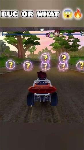 what a Bug or Glitch Beach buggy racing 2 😱 #bbracing2 #bug #racing