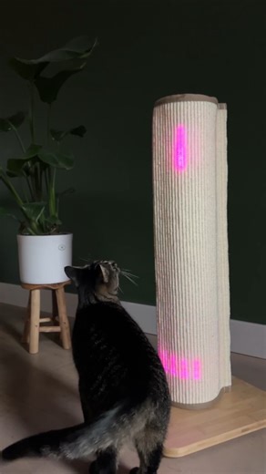 13 comments | Switch makes cat people even cooler than these scratch stats: ✨ Over 1,200 irresistible light modes ✨ 20% taller than the average cat scratcher ✨ Anti-topple technology to increase stability by 45% ✨ 100% biodegradable sisal sleeves Be the first to Switch it on. Preorder now - https://www.omlet.co.uk/switch-light-up-sisal-cat-scratching-post/ | Omlet - Remarkable Pet Products | Facebook