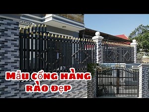 The most beautiful vertical iron frame gate and fence model today, for beautiful house models |#p...