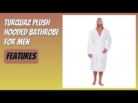 REVIEW (2026): Turquaz Plush Hooded Bathrobe for Men. Features