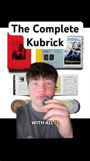 The Complete Kubrick Looks Sick #filmtok #stanleykubrick #criterion #movie