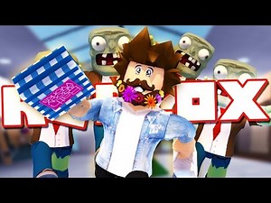 SURVIVE THE ZOMBIES AT A ROBLOX MALL!