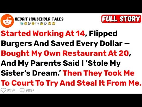Started Working At 14, Flipped Burgers And Saved Every Dollar — Bought My... - Best Reddit Stories