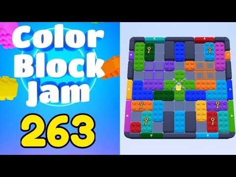 Color Block Jam Level 263 Solution