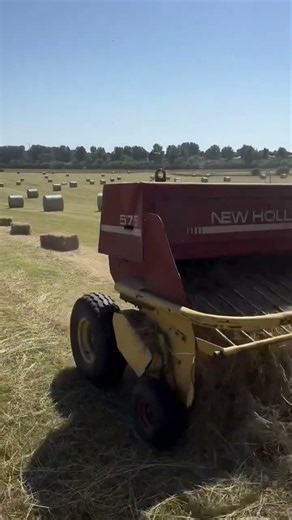 Old tractor magic in the field. Listen to that engine! 🎧 #agriculture #farming #tractor