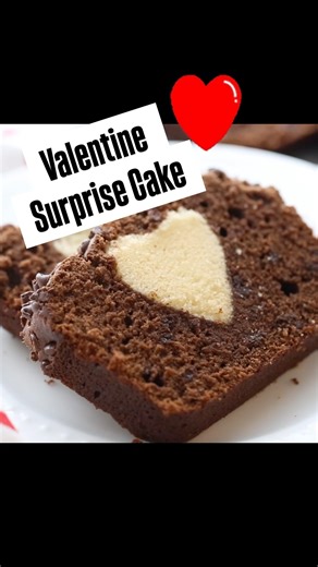 Lori Lange | I’m pretty smitten about this Chocolate Valentine Surprise Loaf Cake, which is a super cute recipe created especially for Valentine’s Day.... | Instagram