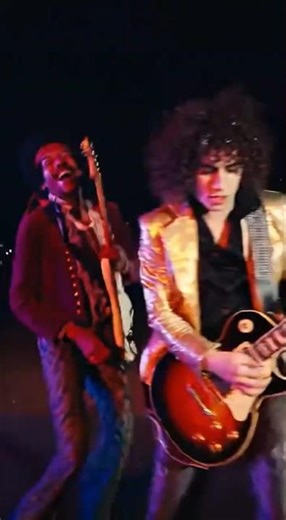Hendrix and Bolan Reunited on Stage (AI) #jimihendrix #marcbolan #liveperformance