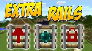 Extra Rails Mod para Minecraft 1.12.2/1.11.2/1.10.2 - ZonaCraft