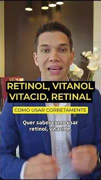 Vitacid, Vitanol, Retinal, and Retinol: How to use them correctly!