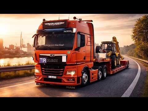ETS2 Realistic Driving POV 4K | MAN TG3 TGX 26.480 | Ultra Realism | ETS2 1.58