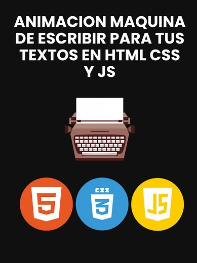 Te enseño a agregar una animacion de maquina de escribir para tus textos en html y css #html #css #javascript #paginaweb #recomendado #htmlcss #programacion #tutorial #paratiiiiiiiiiiiiiiiiiiiiiiiiiiiiiii #viral