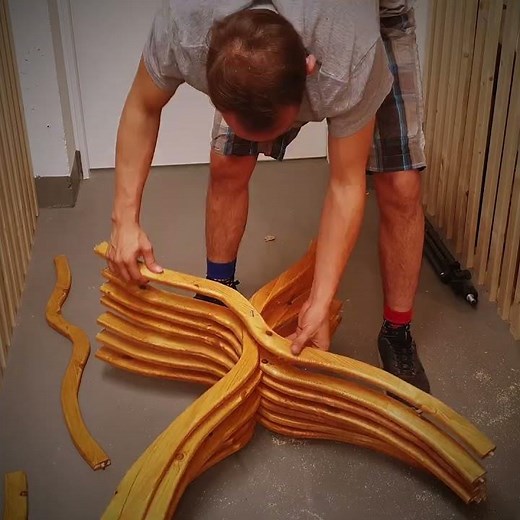 This is how I built a custom wooden medieval chair with quick explanation