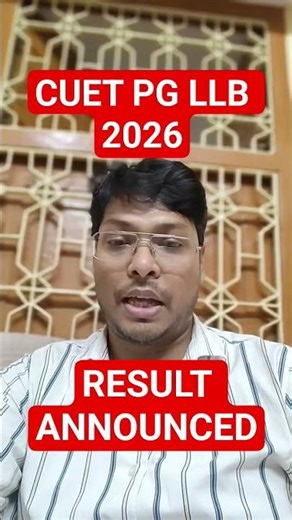 Cuet pg llb 2026 result declared |cuet pg 2026 final answer key #cuetpgllb2026 #result #shorts #cuet