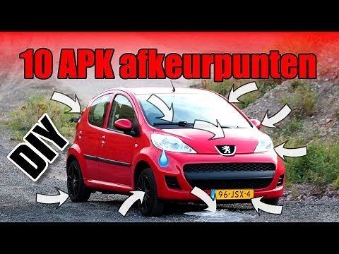 10 Meest Voorkomende APK Afkeurpunten