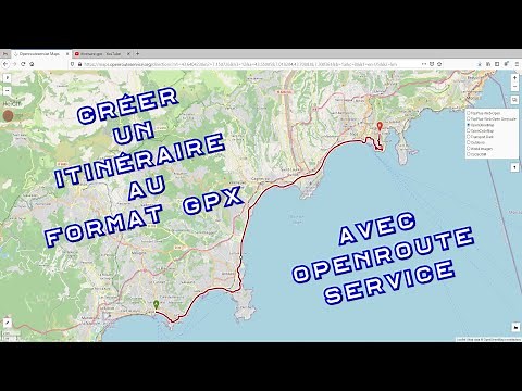 🛰️ Créer un itinéraire GPX avec Openroute Service