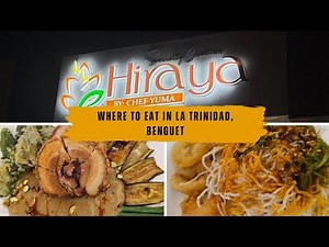 Where to eat in La Trinidad Benguet | Hiraya by Chef Yuma