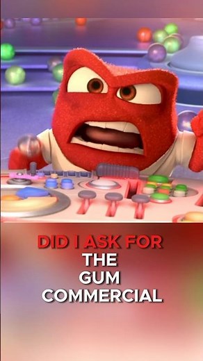 ANGER is HILARIOUS with Triple Dent Gum Commercial in Inside Out! Every Disney Pixar Movie Scene!