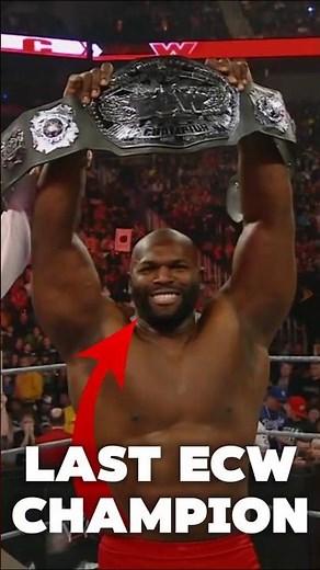 When Ezekiel Jackson was THE LAST ECW CHAMPION #wwe #wrestling #shorts