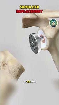 How Doctors Replace a Shoulder Joint | 3D Surgical Animation #Shorts