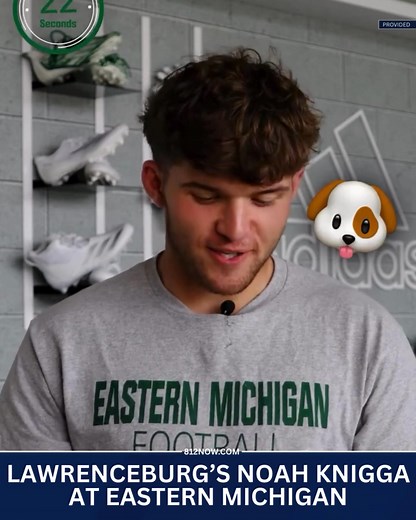 Lawrenceburg grad Noah Knigga was spotlighted ahead of the Eastern Michigan football season! | The 812