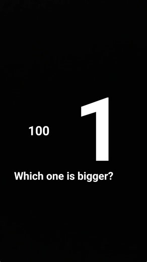 Which one is bigger? #memes #shortsvideo #big #numbers