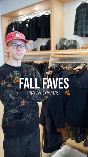 6.5K views | It’s time for another ‘Fall Faves’ our latest segment where we ask our staff what Fall ‘25 items they’re feeling. Next up is our beloved Inventory Manager, Cormac, who reminds us ‘form is temporary, class is permanent’ | Stomping Ground | Facebook