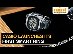 Casio Launches Smart Ring To Commemorate 50 Years Of Watch Business | Here Are The Features, Price